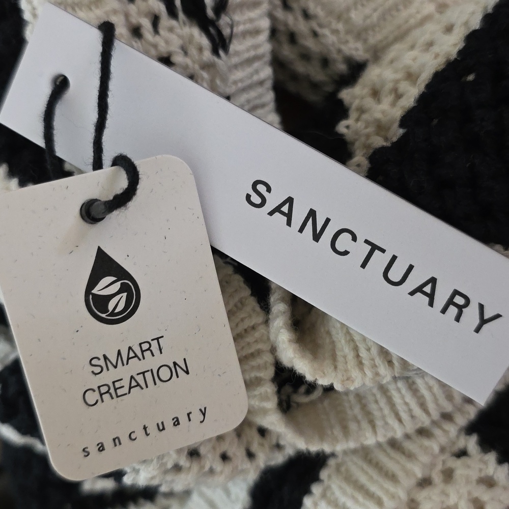 Sanctuary Black & White Striped Knit Top And Maxi Skirt - Picture 4 of 4
